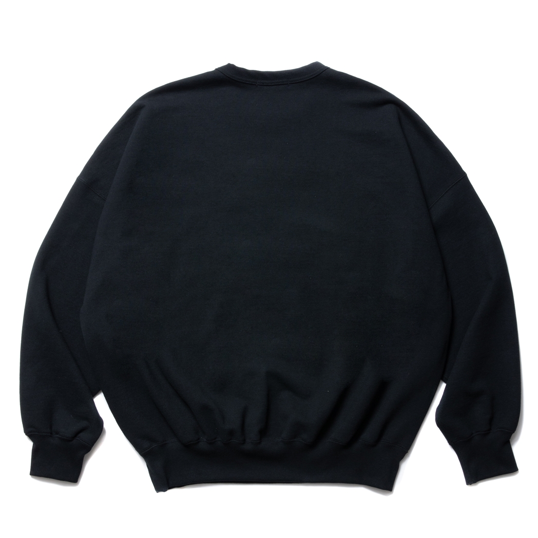 画像: COOTIE PRODUCTIONS/Embroidery Sweat Crew（PRODUCTION OF COOTIE）（Black）［スウェットクルー-23秋冬］