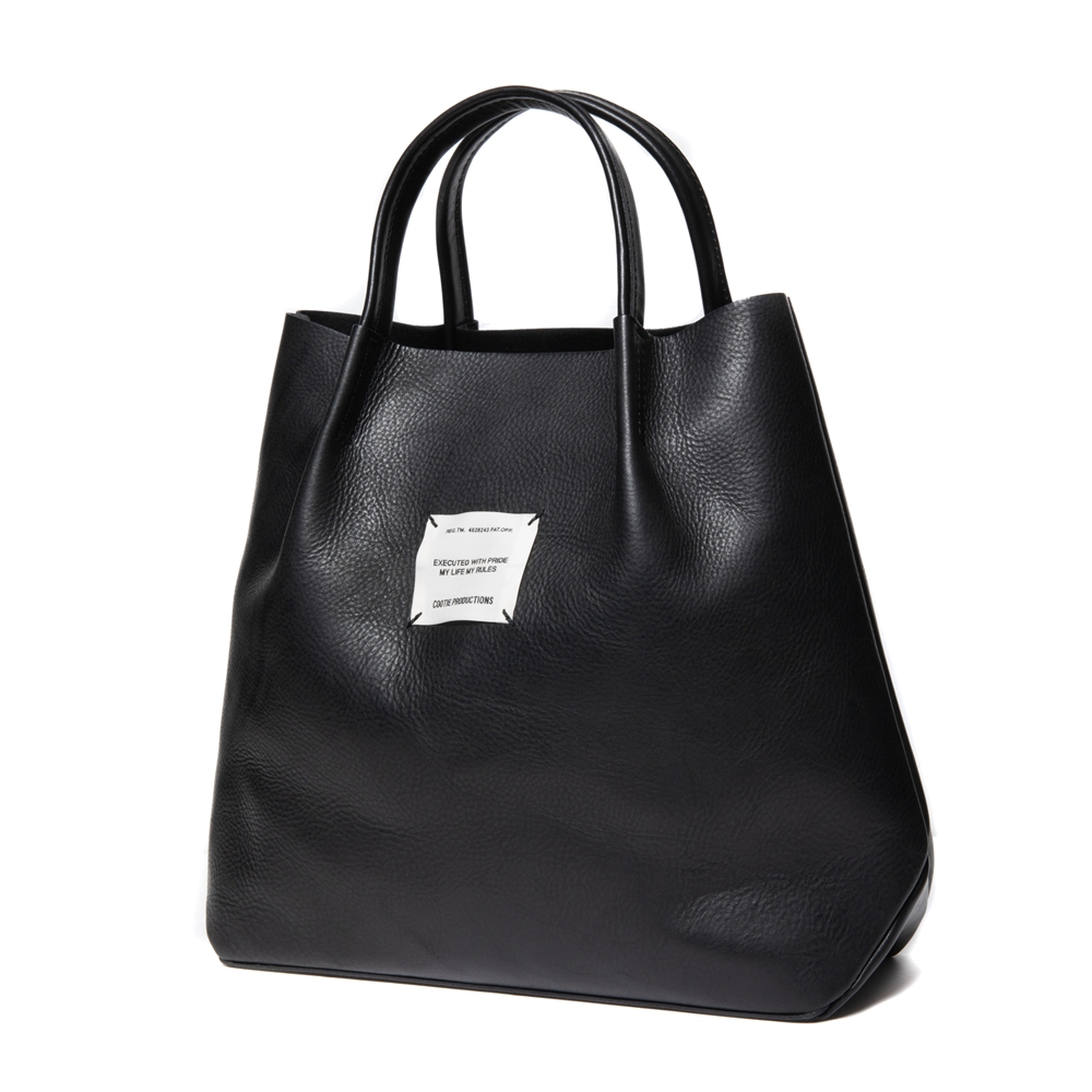 画像: COOTIE PRODUCTIONS/Leather Tote Bag（Black）［レザートートバッグ-23秋冬］