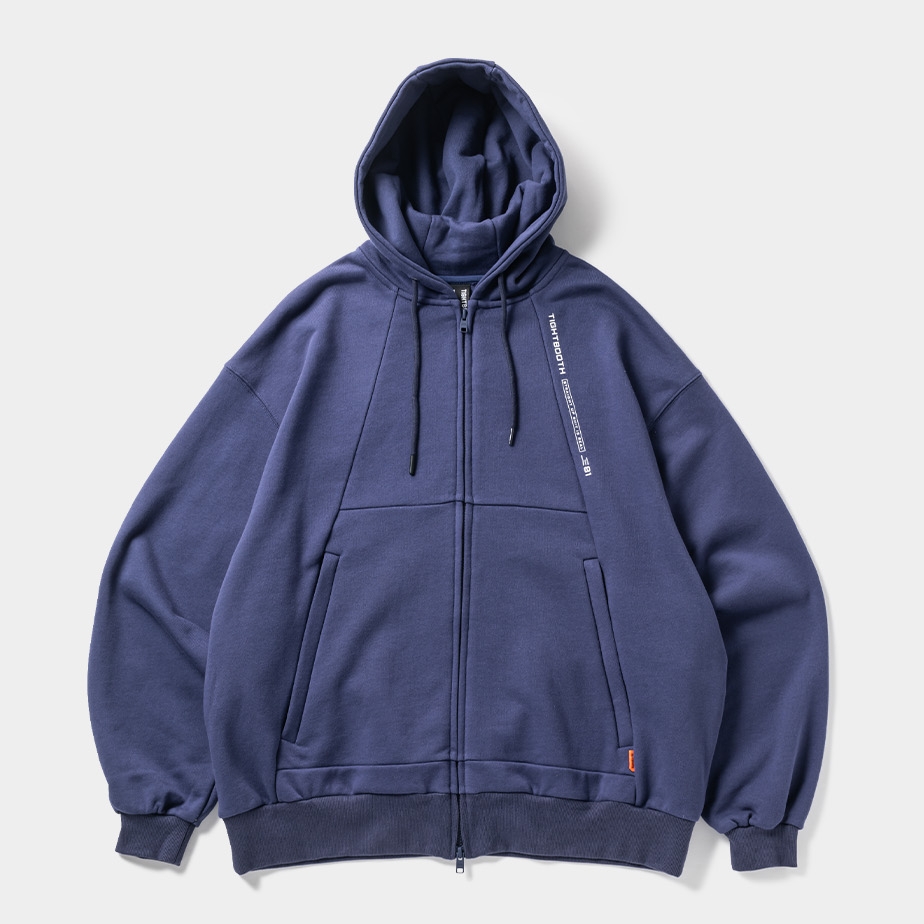 画像: TIGHTBOOTH/PYRAMID ZIP HOODIE（Gunjo） 【30%OFF】［ジップフーディー-23秋冬］