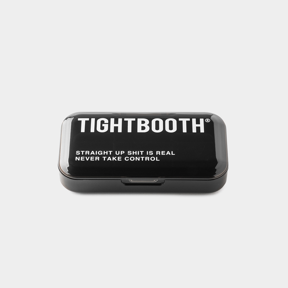 画像: TIGHTBOOTH/COMPACT PILL CASE（Clear Black）［コンパクトピルケース-23秋冬］