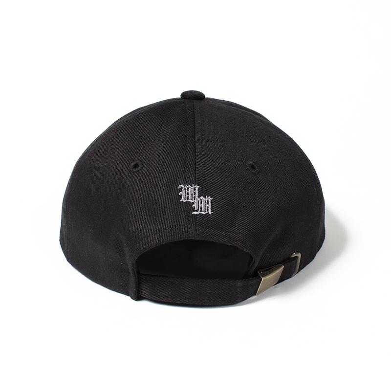 画像: WACKO MARIA/6 PANEL CAP（BLACK）［6パネルキャップ-23秋冬］