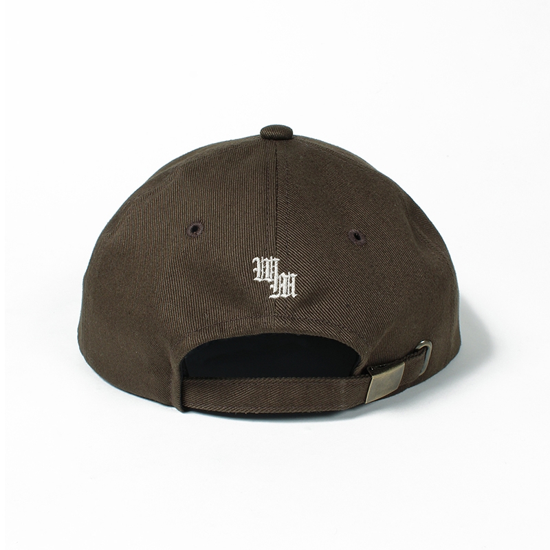 画像: WACKO MARIA/6 PANEL CAP（BROWN）［6パネルキャップ-23秋冬］