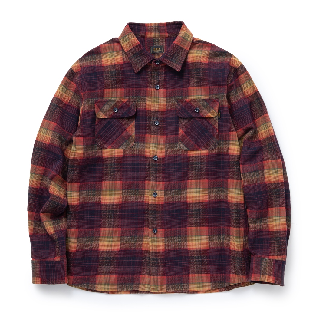 画像: RATS/MULTI COLOR CHECK SHIRT（MULTI CHECK）［マルチカラーチェックシャツ-23秋冬］