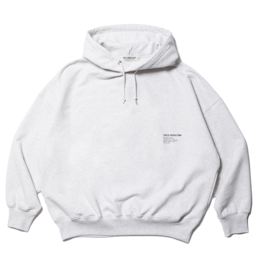 画像: COOTIE PRODUCTIONS/Open End Yarn Plain Sweat Hoodie（Oatmeal）［スウェットフーディー-23秋冬］