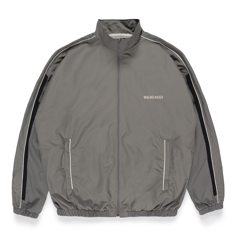 画像: WACKO MARIA/NYLON TRACK JACKET（GRAY）［ナイロントラックJKT-23秋冬］