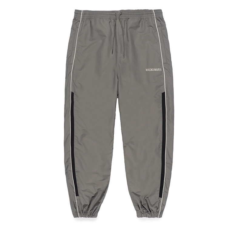 画像: WACKO MARIA/NYLON TRACK PANTS（GRAY）［ナイロントラックパンツ-23秋冬］