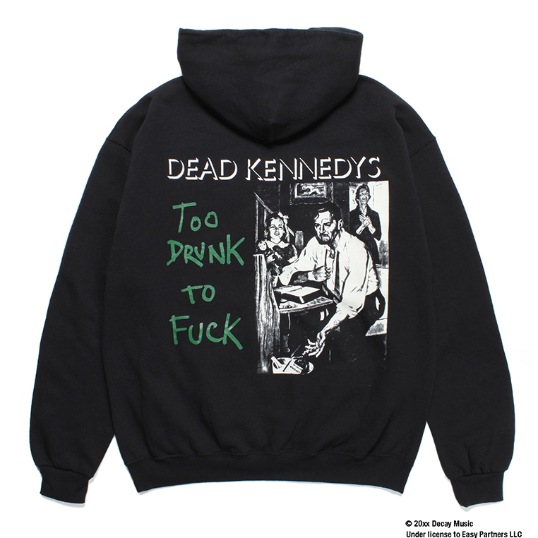 WACKO MARIA ワコマリア 23AW DEAD KENNEDYS PULLOVER HOODED SWEAT SHIRT デッドケネディーズ プルオーバー フーデッドスウェットシャツ パーカー ホワイト