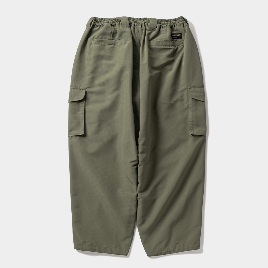 画像: TIGHTBOOTH/T-65 BALLOON CARGO PANTS（Olive）［バルーンカーゴパンツ-23秋冬］