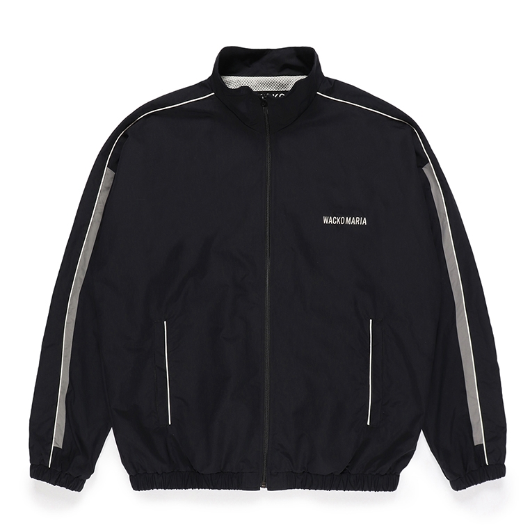 画像: WACKO MARIA/NYLON TRACK JACKET（BLACK）［ナイロントラックJKT-23秋冬］