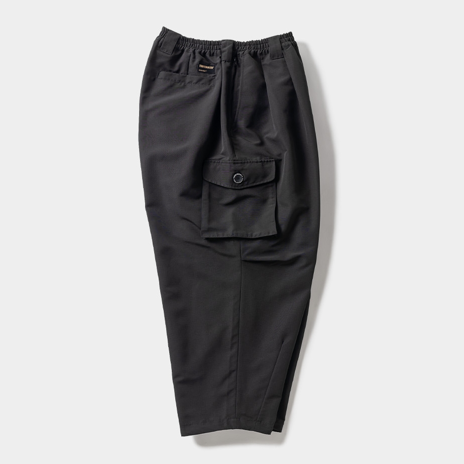 画像: TIGHTBOOTH/T-65 BALLOON CARGO PANTS（Black）［バルーンカーゴパンツ-23秋冬］