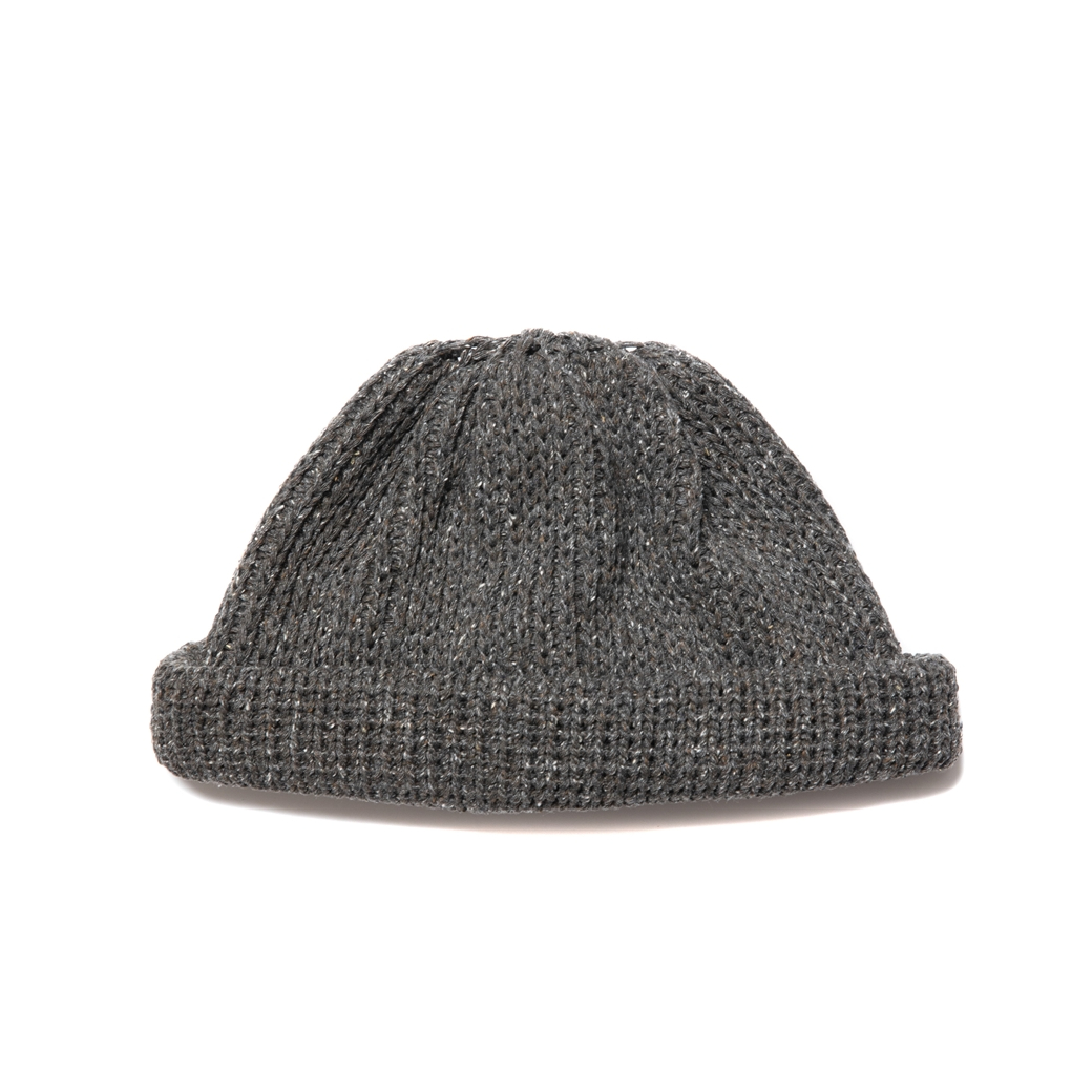 画像: COOTIE PRODUCTIONS/Silk Lowgauge Roll Up Beanie（Particle Gray）［ロールアップビーニー-23秋冬］