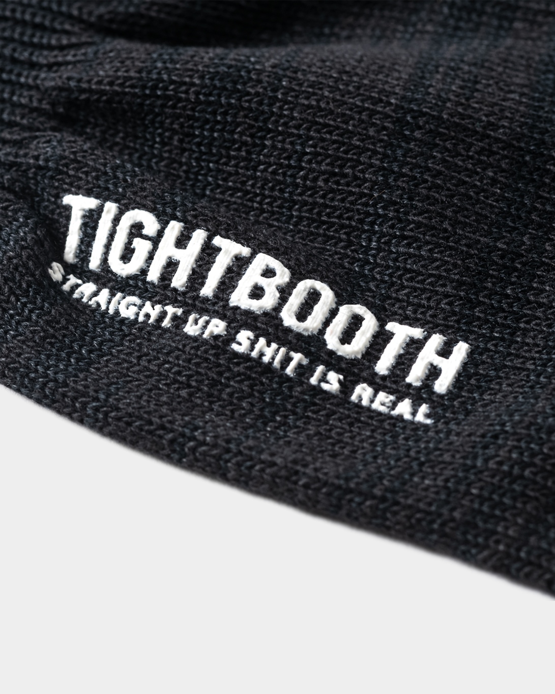 画像: TIGHTBOOTH/LOGO FINGERLESS GUNTE（Black）［フィンガーレスグローブ-23秋冬］