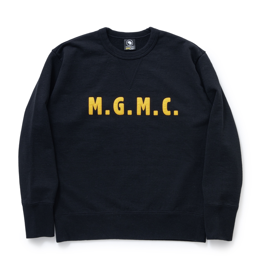 画像: RATS/LETTERED CREW NECK SWEAT（BLACK）［クルーネックスウェット-23秋冬］