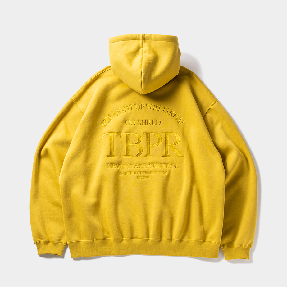 画像: TIGHTBOOTH/STRAIGHT UP HOODIE（Mustard） 【30%OFF】［フーディー-23秋冬］