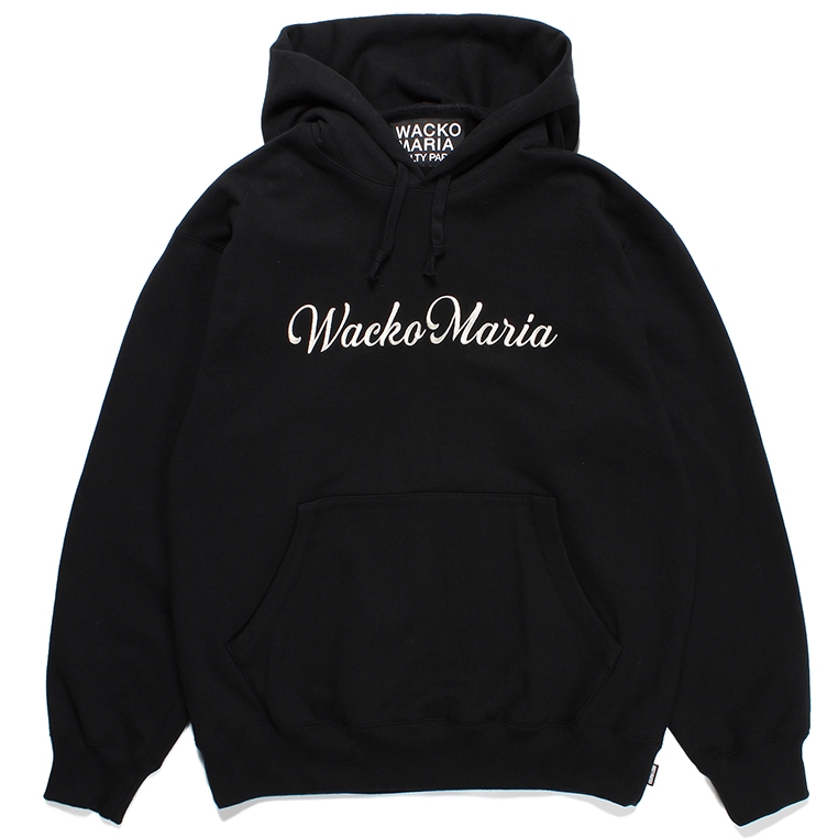 画像: WACKO MARIA/HEAVY WEIGHT PULL OVER HOODED SWEAT SHIRT（BLACK）［プルオーバーパーカー-23秋冬］