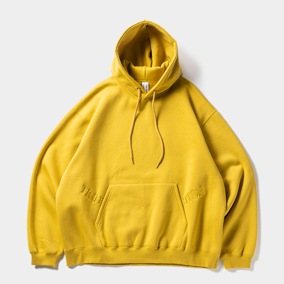 画像: TIGHTBOOTH/STRAIGHT UP HOODIE（Mustard） 【30%OFF】［フーディー-23秋冬］