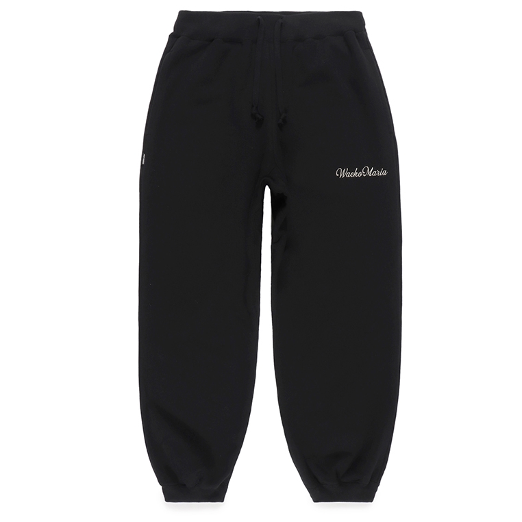 画像: WACKO MARIA/HEAVY WEIGHT SWEAT PANTS（BLACK）［スウェットパンツ-23秋冬］