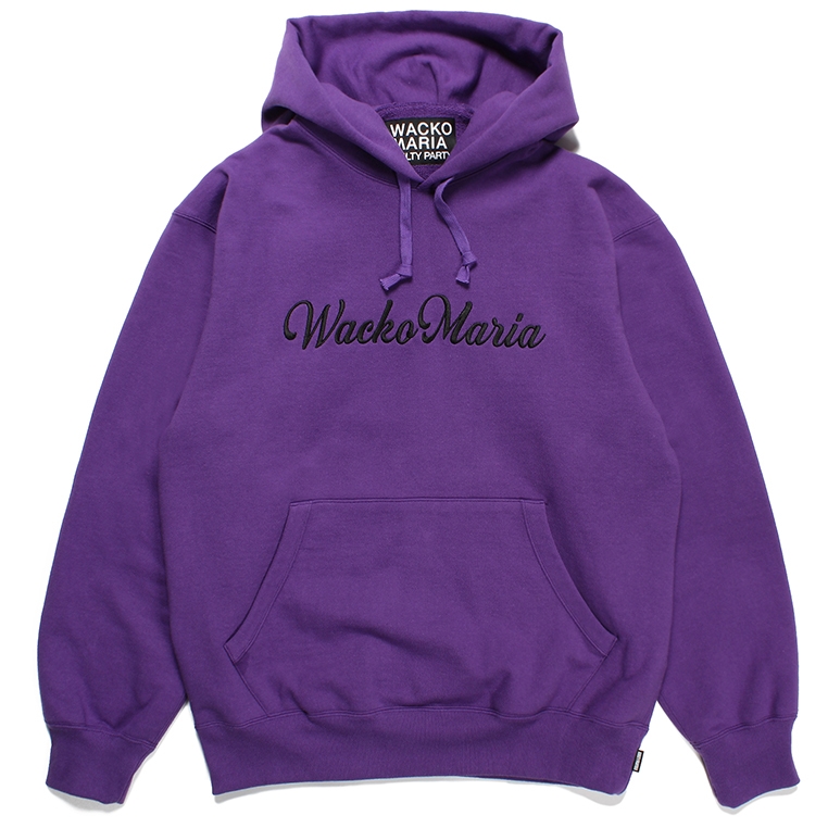 画像: WACKO MARIA/HEAVY WEIGHT PULL OVER HOODED SWEAT SHIRT（PURPLE）［プルオーバーパーカー-23秋冬］