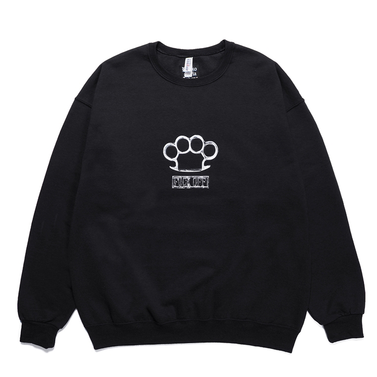 画像: WACKO MARIA/JOHNNY / SWEAT SHIRT（BLACK）［クルーネックスウェット-23秋冬］