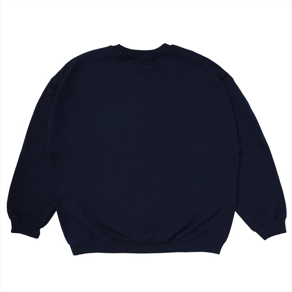 画像: PORKCHOP/2nd COLLEGE SWEAT（NAVY）［クルーネックスウェット-23秋冬］