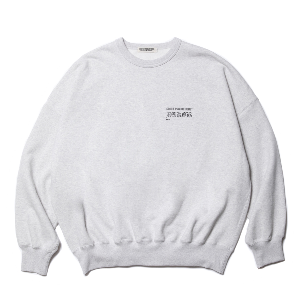 画像: COOTIE PRODUCTIONS/Open End Yarn Sweat Crew（MARY）（Oatmeal）［スウェットクルー-23秋冬］