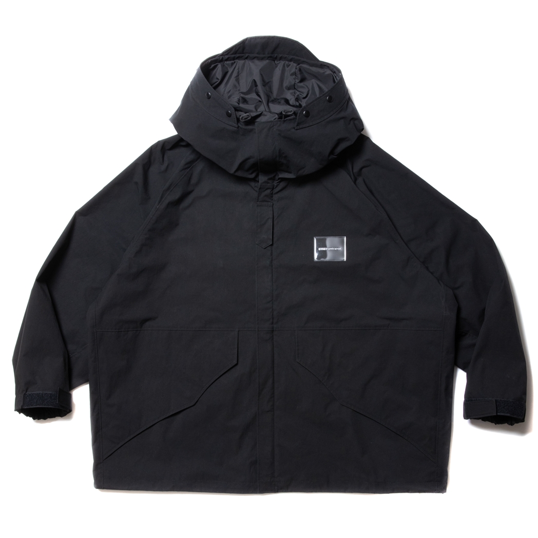 画像: COOTIE PRODUCTIONS/Tough Twill Error Fit Over Parka（Black）［エラーフィットオーバーパーカー-23秋冬］