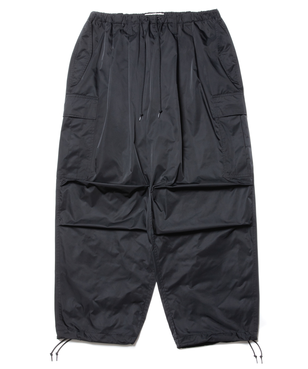 画像: COOTIE PRODUCTIONS/Memory Polyester Twill Error Fit Cargo Easy Pants（Black）［エラーフィットカーゴイージーパンツ-23秋冬］