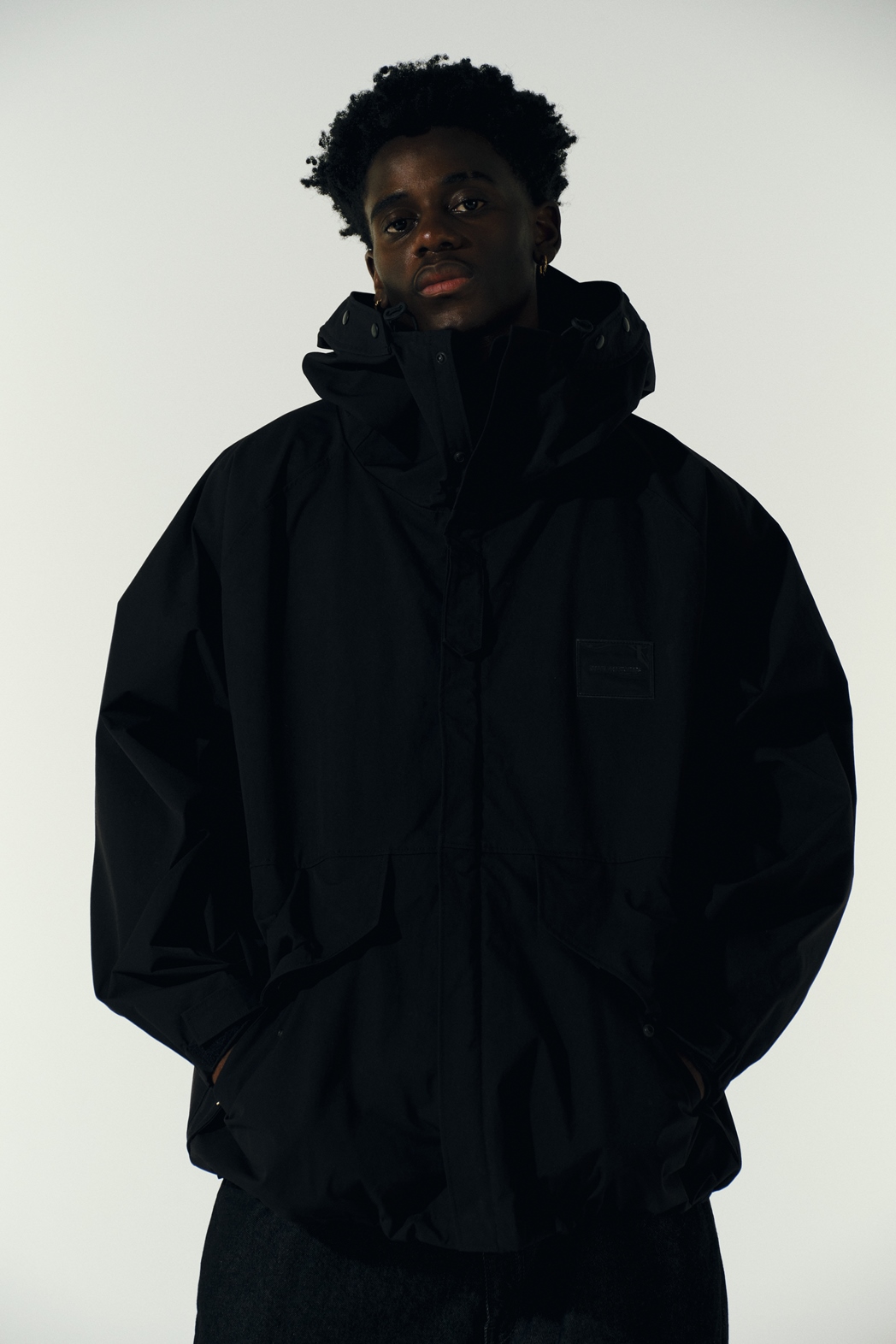 画像: COOTIE PRODUCTIONS/Tough Twill Error Fit Over Parka（Black）［エラーフィットオーバーパーカー-23秋冬］