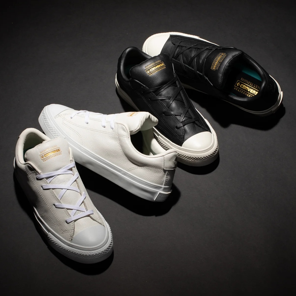 画像: CONVERSE SKATEBOARDING/BREAKSTAR SK SHINPEI UENO OX +（WHITE） 【30%OFF】［スニーカー(×上野伸平)-23秋冬］