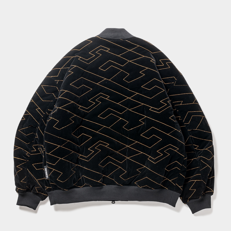 画像: TIGHTBOOTH/T QUILT VELVETEEN JKT（Black） 【30%OFF】［キルトベルベッティーンJKT-23秋冬］