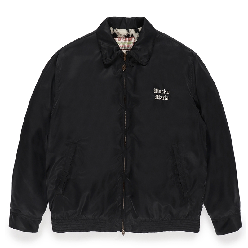 WACKO MARIA/MCGREGOR / NYLON ANTI-FREEZE JACKET（BLACK）［ナイロン ...