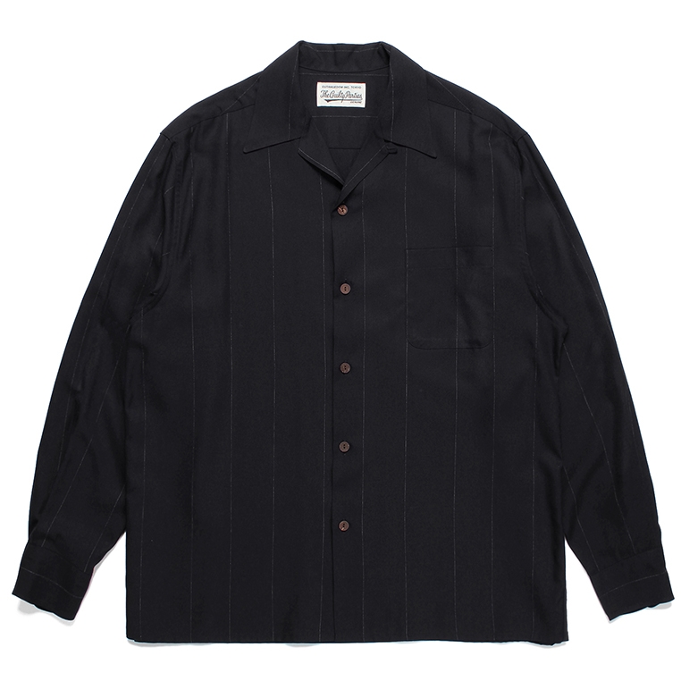 WACKO MARIA 23SS 50's SHIRT L/S オープンカラー