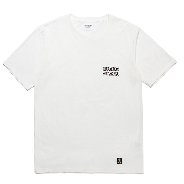 画像1: WACKO MARIA/STANDARD T-SHIRT（WHITE）［プリントT-23秋冬］ (1)