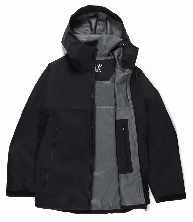 画像: WACKO MARIA/3LAYER MOUNTAIN PARKA（BLACK）［3レイヤーマウンテンパーカー-23秋冬］