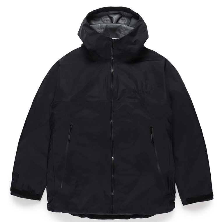 画像: WACKO MARIA/3LAYER MOUNTAIN PARKA（BLACK）［3レイヤーマウンテンパーカー-23秋冬］