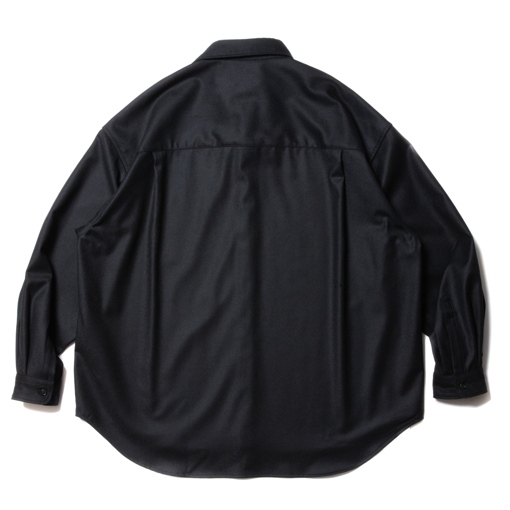 画像: COOTIE PRODUCTIONS/CA/W Flannel L/S Shirt（Black）［フランネルシャツ-23秋冬］