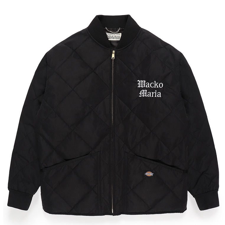 画像: WACKO MARIA/DICKIES / QUILITED JACKET（BLACK）［キルティングJKT-23秋冬］