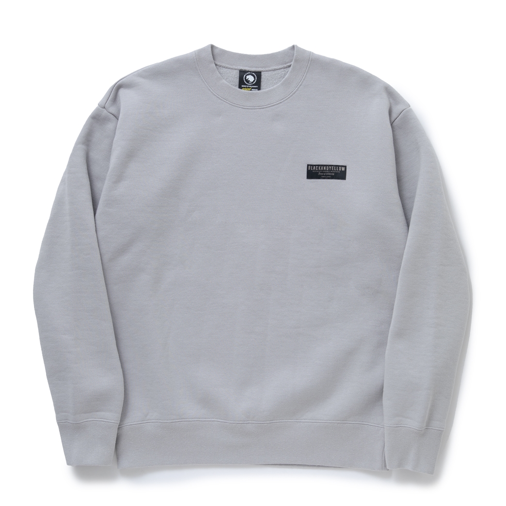 画像: RATS/CREW NECK SWEAT BAR TAG（GRAY）［クルーネックスウェット-23秋冬］