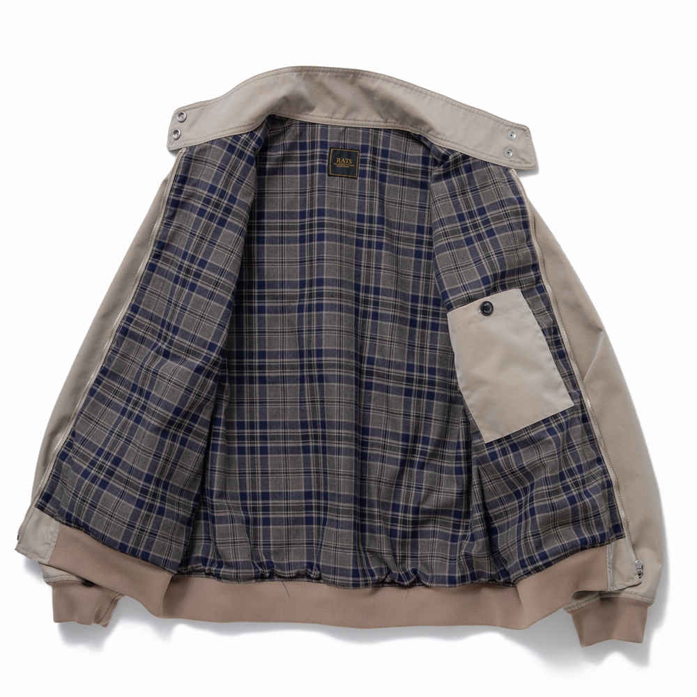 画像: 【30%OFF】RATS/SWING TOP（BEIGE）［スウィングトップ-23秋冬］