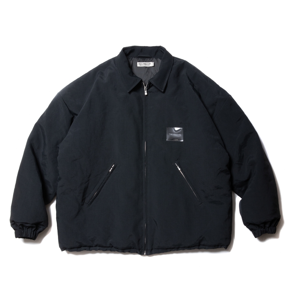 画像: COOTIE PRODUCTIONS/Padded Zip Up Jacket（Black）［ジップアップJKT-23秋冬］