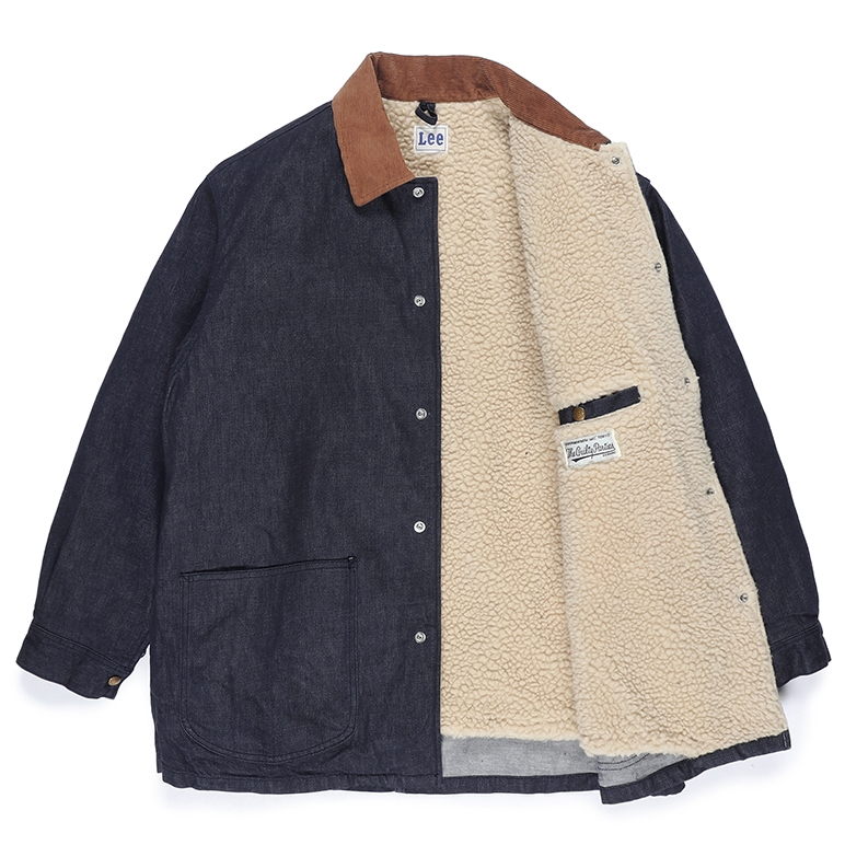 WACKO MARIA/LEE / DENIM BOA COVERALL（INDIGO）［デニムボア