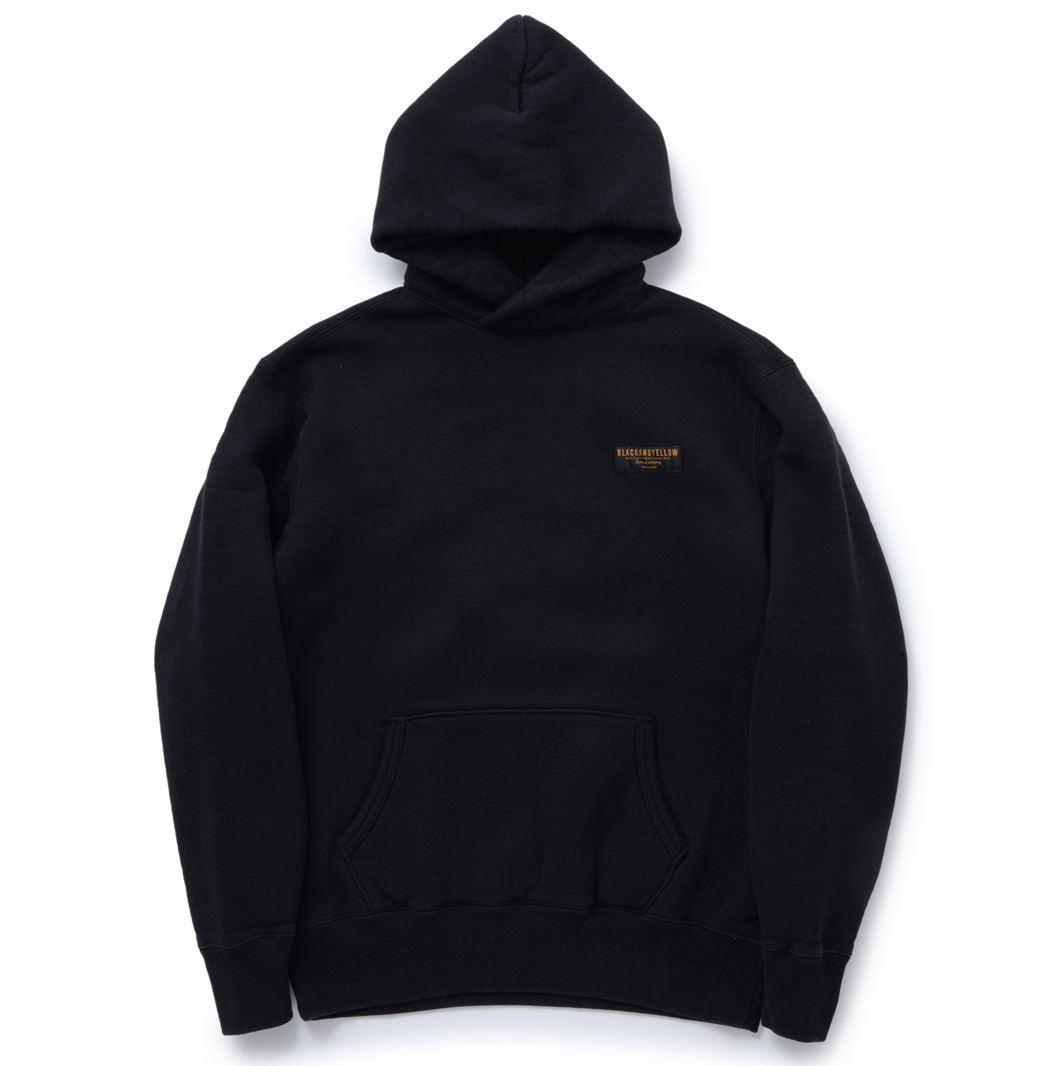 画像: 【30%OFF】RATS/CROSS NECK HOODIE BAR TAG（BLACK）［プルオーバーパーカー-23秋冬］