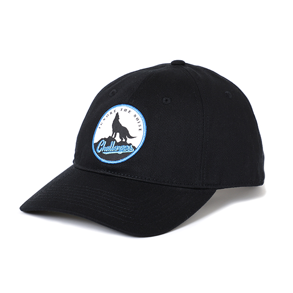 画像: CHALLENGER/WOLF FIELD CAP（BLACK）［ウルフフィールドキャップ-24春夏］