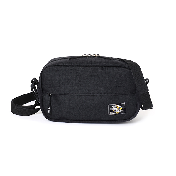 画像: CHALLENGER/NYLON SHOULDER POUCH（BLACK）［ナイロンショルダーポーチ-24春夏］