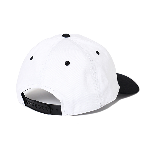 画像: CHALLENGER/WOLF FIELD CAP（WHITE/BLACK）［ウルフフィールドキャップ-24春夏］