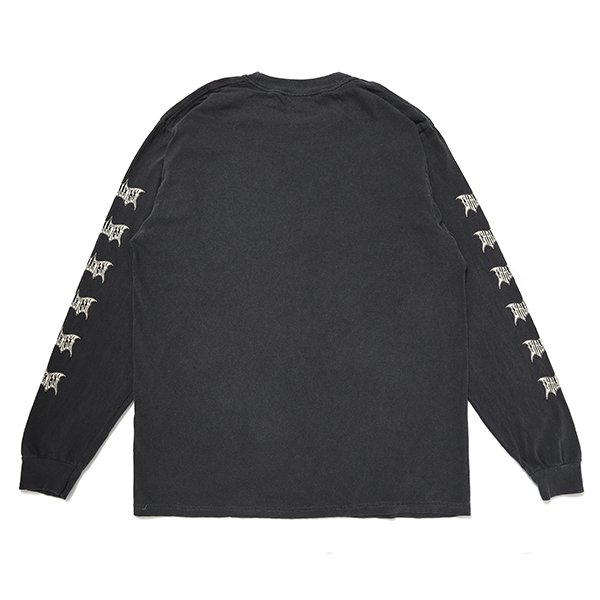 画像: CHALLENGER/L/S BAT TEE（BLACK）［プリント長袖T-24春夏］