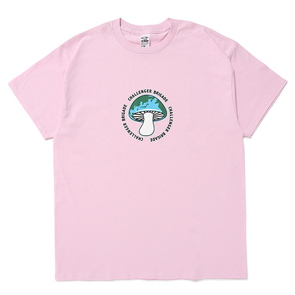 画像: CHALLENGER/SHROOM TEE（PINK）［プリントT-24春夏］