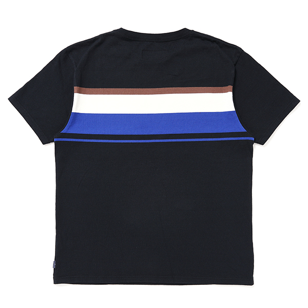 画像: CHALLENGER/S/S MULTI BORDER TEE（BLACK）［マルチボーダーT-24春夏］