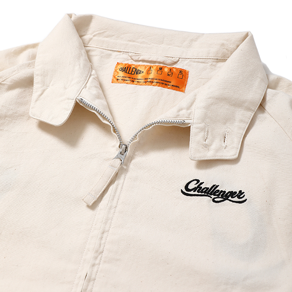 画像: CHALLENGER/SCRIPT LOGO SWING TOP（NATURAL）［スウィングトップ-24春夏］