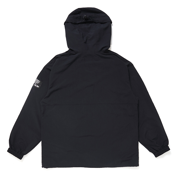 画像: CHALLENGER/PACKABLE NYLON ANORAK（BLACK）［パッカブルナイロンアノラック-24春夏］